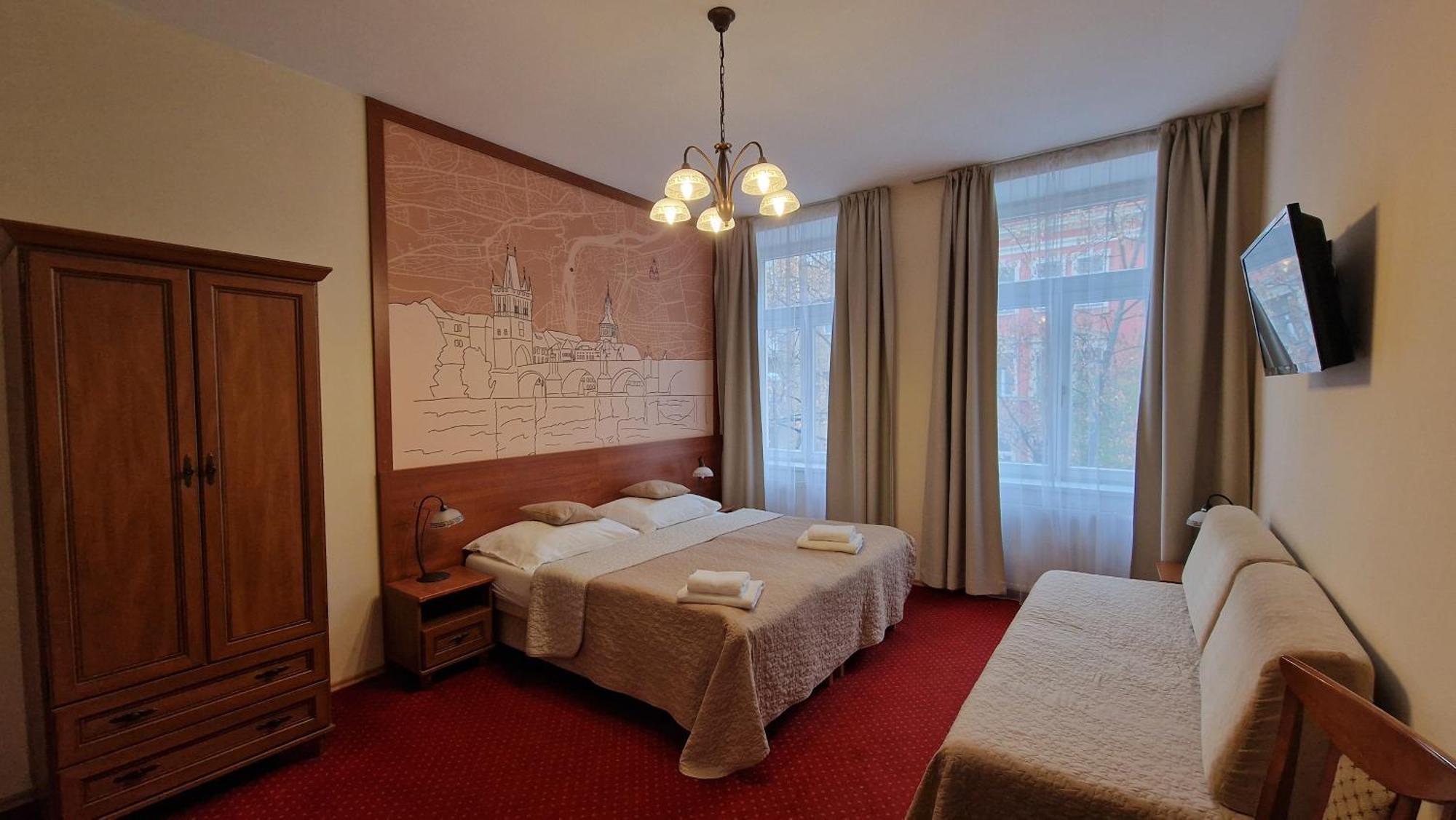 Aaron Hotel Prag Eksteriør billede