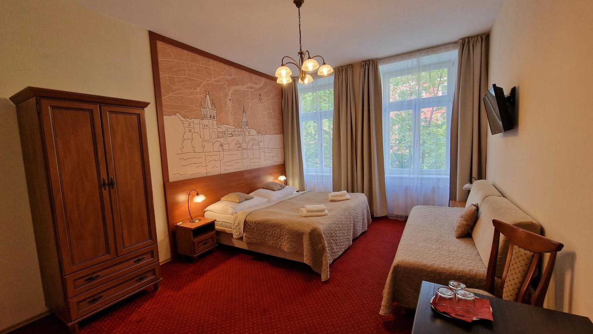 Aaron Hotel Prag Eksteriør billede